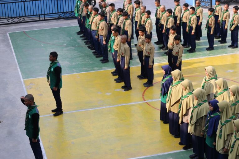 Saatnya Berkreasi! Intip Ekstrakurikuler Seru Hizbul Wathan (HW) Santri MBS Ulil Albab 2 Ngawi